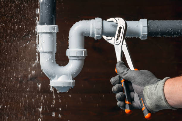 Professional Drain Cleaning technician working in Muldrow, OK